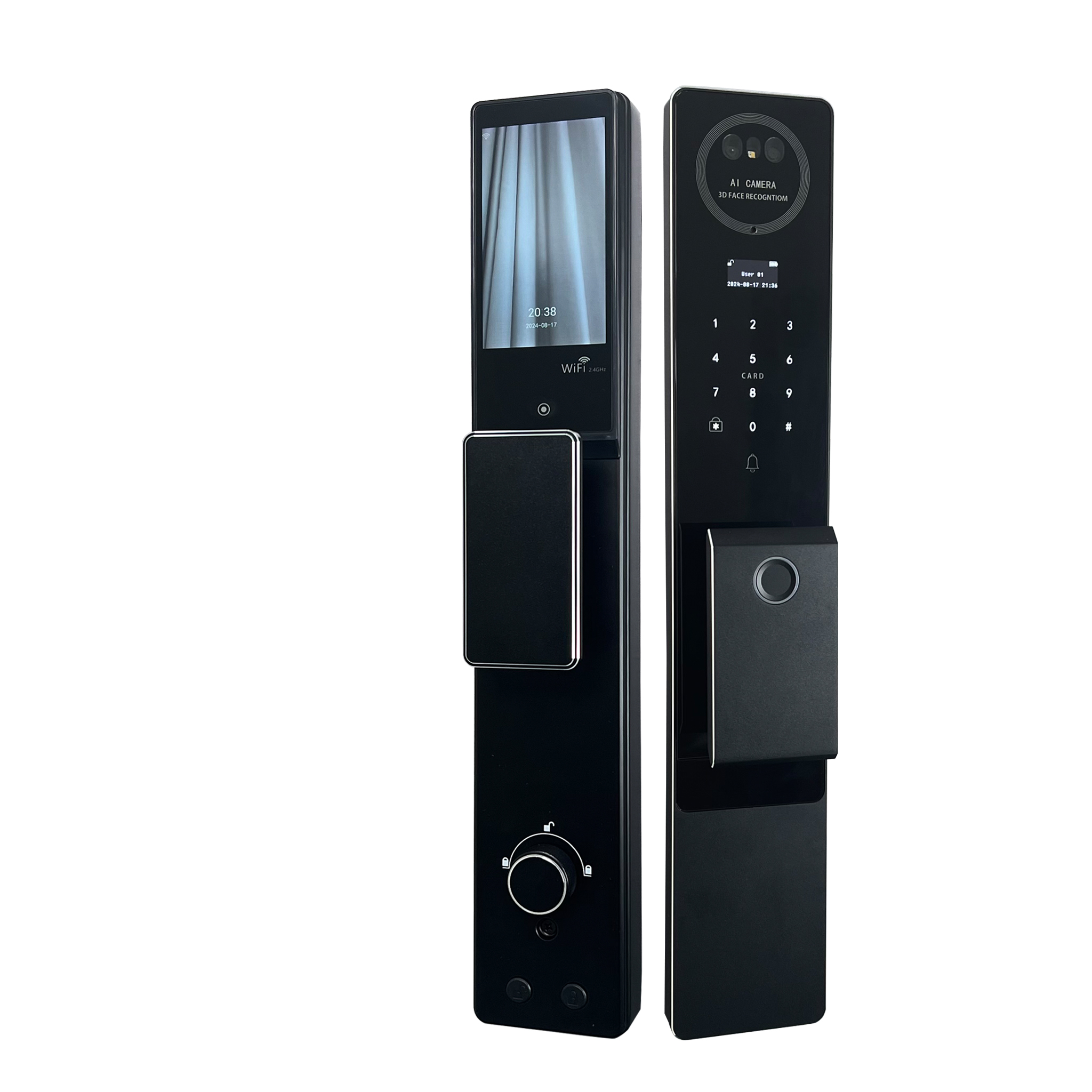 Smarteklock ST-S8 / Khóa căn hộ cao cấp công nghệ Face ID